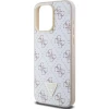 Чехол Guess 4G Triangle Metal Logo для iPhone 15 Pro Max White (GUHCP15XPG4GPH)