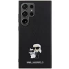 Чехол Karl Lagerfeld Saffiano Karl & Choupette Metal Pin для Samsung Galaxy S24 Ultra (S928) Black (KLHCS24LPSAKCMPK)