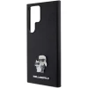 Чехол Karl Lagerfeld Saffiano Karl & Choupette Metal Pin для Samsung Galaxy S24 Ultra (S928) Black (KLHCS24LPSAKCMPK)