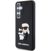 Чохол Karl Lagerfeld 3D Rubber Karl & Choupette для Samsung Galaxy S24 (S921) Black (KLHCS24S3DRKCNK)