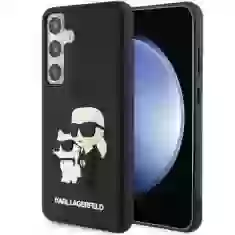 Чехол Karl Lagerfeld 3D Rubber Karl & Choupette для Samsung Galaxy S24 (S921) Black (KLHCS24S3DRKCNK)