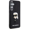 Чохол Karl Lagerfeld 3D Rubber Ikonik для Samsung Galaxy S24 Plus (S926) Black (KLHCS24M3DRKINK)