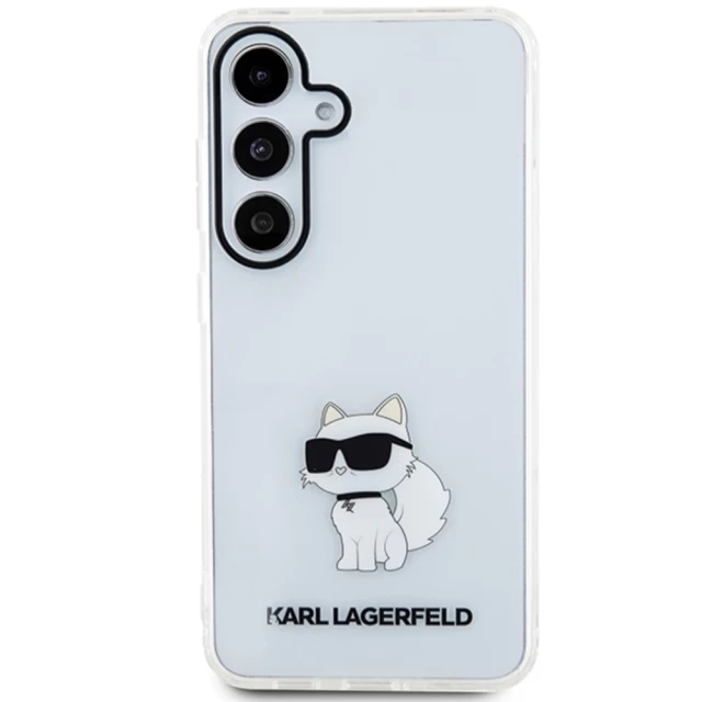 Чохол Karl Lagerfeld IML Choupette для Samsung Galaxy S24 (S921) Transparent (KLHCS24SHNCHTCT)