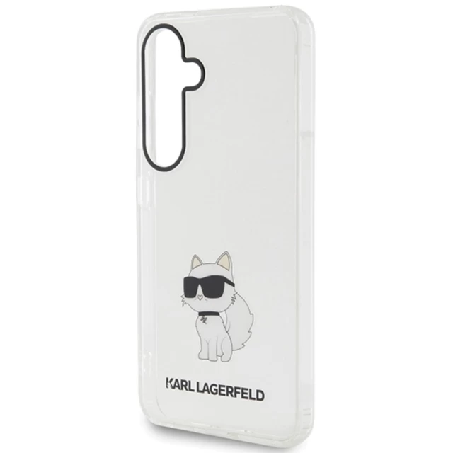 Чехол Karl Lagerfeld IML Choupette для Samsung Galaxy S24 (S921) Transparent (KLHCS24SHNCHTCT)