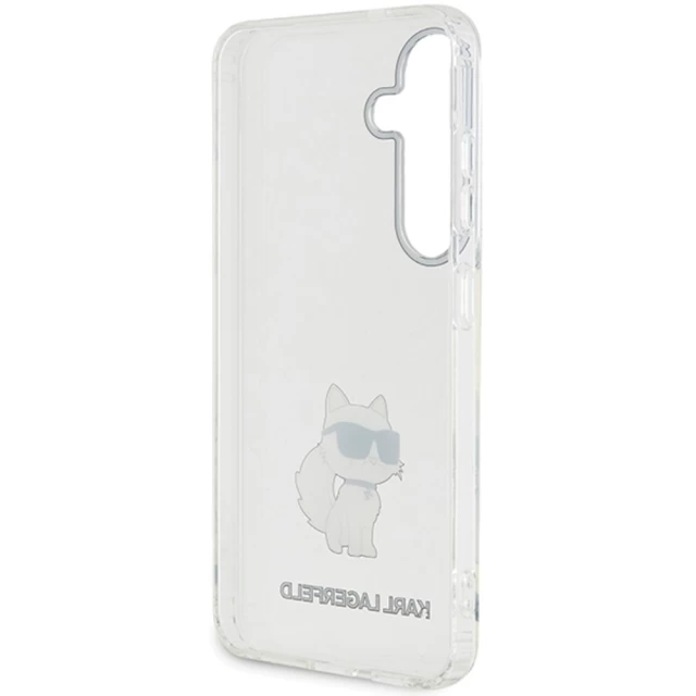 Чехол Karl Lagerfeld IML Choupette для Samsung Galaxy S24 (S921) Transparent (KLHCS24SHNCHTCT)