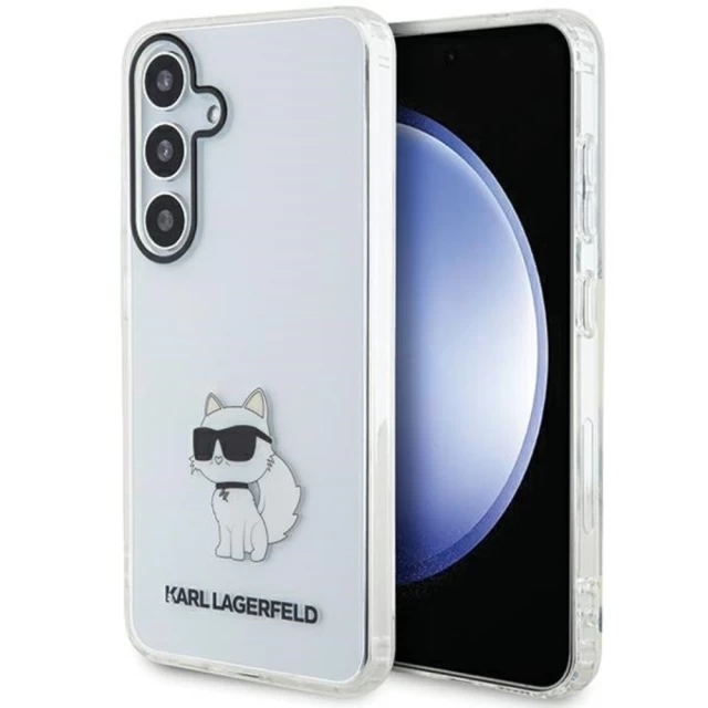 Чохол Karl Lagerfeld IML Choupette для Samsung Galaxy S24 (S921) Transparent (KLHCS24SHNCHTCT)