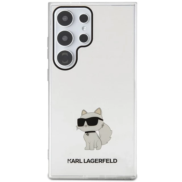 Чохол Karl Lagerfeld IML Choupette для Samsung Galaxy S24 Ultra (S928) Transparent (KLHCS24LHNCHTCT)