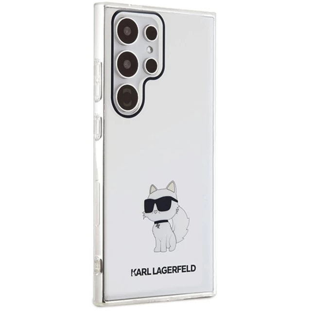 Чохол Karl Lagerfeld IML Choupette для Samsung Galaxy S24 Ultra (S928) Transparent (KLHCS24LHNCHTCT)