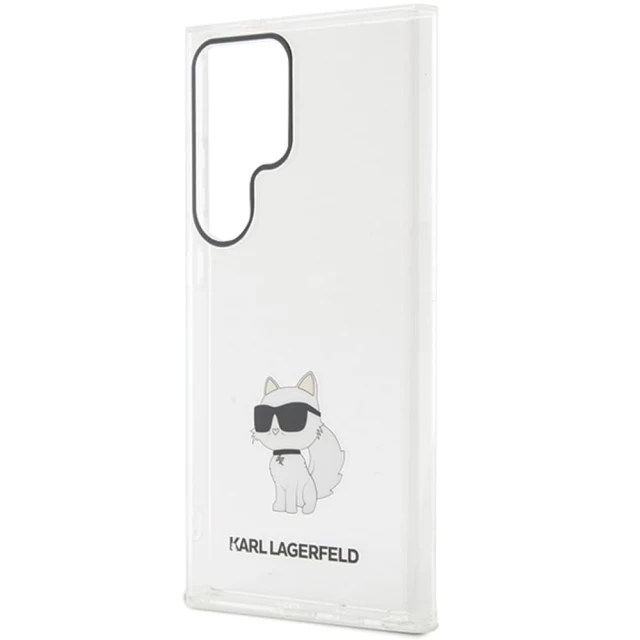 Чохол Karl Lagerfeld IML Choupette для Samsung Galaxy S24 Ultra (S928) Transparent (KLHCS24LHNCHTCT)