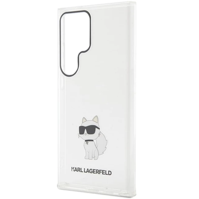 Чехол Karl Lagerfeld IML Choupette для Samsung Galaxy S24 Ultra (S928) Transparent (KLHCS24LHNCHTCT)