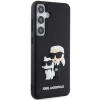 Чохол Karl Lagerfeld 3D Rubber Karl & Choupette для Samsung Galaxy S24 Plus (S926) Black (KLHCS24M3DRKCNK)