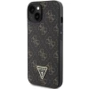 Чохол Guess 4G Triangle Metal Logo для iPhone 15 Plus | 14 Plus Black (GUHCP15MPG4GPK)