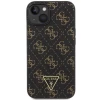 Чехол Guess 4G Triangle Metal Logo для iPhone 15 Plus | 14 Plus Black (GUHCP15MPG4GPK)