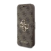 Чохол-книжка Guess 4G Metal Logo для iPhone 15 Pro Max Brown (GUBKP15X4GMGBR)