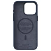 Чехол Elements Njord Salmon Leather Case для iPhone 15 Pro Max Petrol Blue with MagSafe (NA54SL01)
