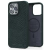 Чохол Elements Njord Salmon Leather Case для iPhone 15 Pro Max Dark Green with MagSafe (NA54SL02)