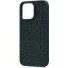 Чохол Elements Njord Salmon Leather Case для iPhone 15 Pro Max Dark Green with MagSafe (NA54SL02)