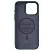 Чохол Elements Njord Salmon Leather Case для iPhone 15 Pro Max Dark Green with MagSafe (NA54SL02)