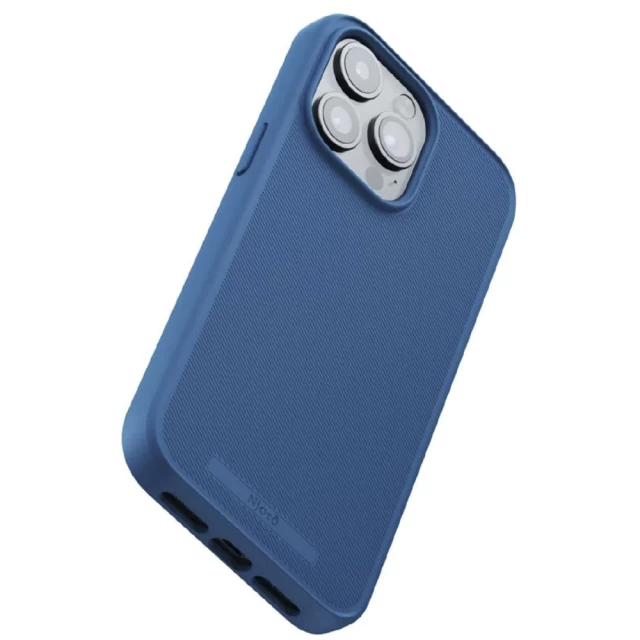 Чехол Elements Njord Slim Case для iPhone 15 Pro Max Blue with MagSafe (NA54GR10)