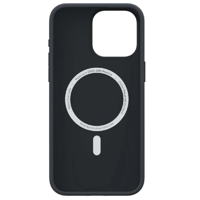 Чохол Elements Njord Slim Case для iPhone 15 Pro Max Black with MagSafe (NA54GR09)