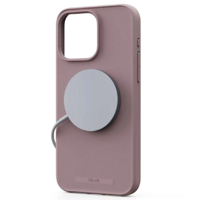 Чехол Elements Njord Slim Case для iPhone 15 Pro Max Pink Blush with MagSafe (NA54GR12)