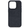 Чехол Elements Njord Salmon Leather Case для iPhone 15 Pro Black with MagSafe (NA53SL00)