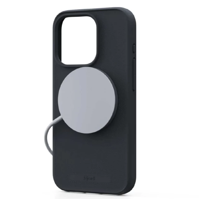 Чохол Elements Njord Slim Case для iPhone 15 Pro Black with MagSafe (NA53GR09)