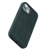 Чохол Elements Njord Salmon Leather Case для iPhone 15 Dark Green with MagSafe (NA51SL02)
