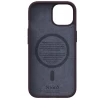 Чохол Elements Njord Salmon Leather Case для iPhone 15 Rust with MagSafe (NA51SL03)