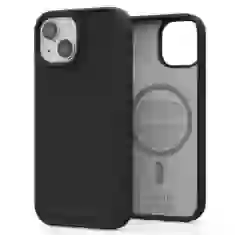 Чохол Elements Njord Suede Case для iPhone 15 Black with MagSafe (NA51SU00)