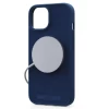 Чохол Elements Njord Suede Case для iPhone 15 Navy Blue with MagSafe (NA51SU01)