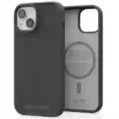 Чехол Elements Njord Fabric Case для iPhone 15 Dark Grey with MagSafe (NA51FA09)