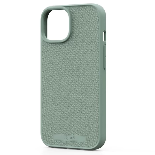 Чохол Elements Njord Fabric Case для iPhone 15 Turquoise with MagSafe (NA51FA13)