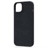 Чехол Elements Njord Salmon Leather Case для iPhone 15 Plus Black with MagSafe (NA52SL00)