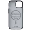 Чехол Elements Njord Suede Case для iPhone 15 Plus Black with MagSafe (NA52SU00)