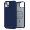 Чехол Elements Njord Suede Case для iPhone 15 Plus Navy Blue with MagSafe (NA52SU01)
