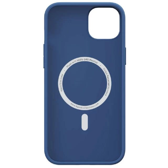 Чохол Elements Njord Slim Case для iPhone 15 Plus Blue with MagSafe (NA52GR10)