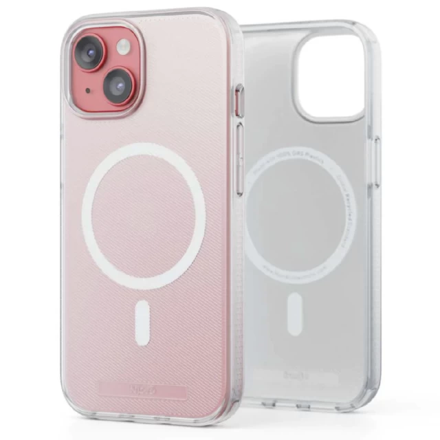 Чехол Elements Njord Slim Case для iPhone 15 Plus Translucent with MagSafe (NA52GR15)