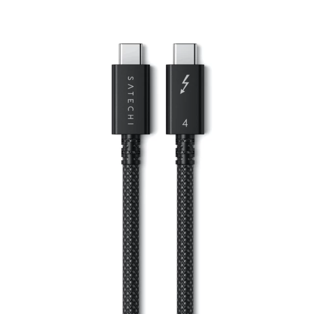 Кабель Satechi Thunderbolt 4 Pro USB-C to USB-C 1m 240W Black (ST-YTB100K)