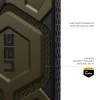 Чохол UAG Monarch для Samsung Galaxy S24 Ultra (S928) Kevlar Element Green (21441511397B)