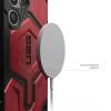 Чехол UAG Monarch Pro для Samsung Galaxy S24 Ultra (S928) Crimson with MagSafe (214416119494)