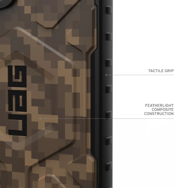 Чехол UAG Pathfinder SE Pro для Samsung Galaxy S24 Ultra (S928) Digi Camo Dark Earth with MagSafe (214426118280)