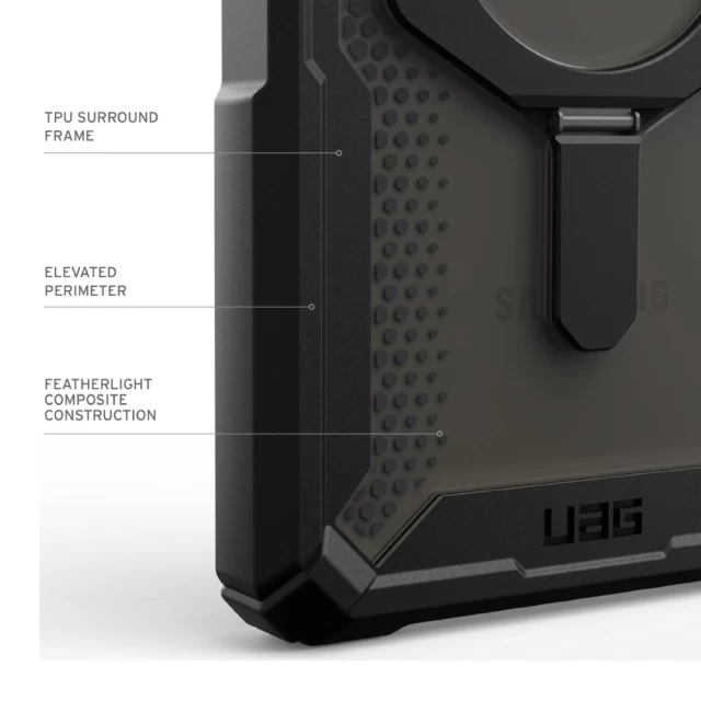 Чохол UAG Plasma XTE для Samsung Galaxy S24 Ultra (S928) Black/Orange (214447114097)