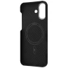 Чехол Proove Carbon Slim для iPhone 16 Plus Black with Magnetic Ring (PCCSIP16PL02)