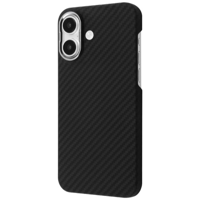 Чехол Proove Carbon Slim для iPhone 16 Plus Black with Magnetic Ring (PCCSIP16PL02)