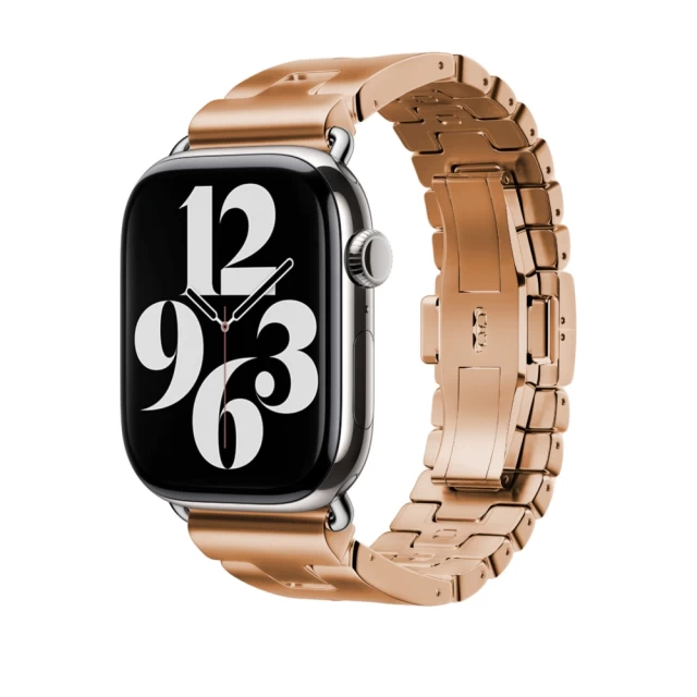 Ремінець Upex H-link Band для Apple Watch 42 | 41 | 40 | 38 mm Rose Gold (UP192998)