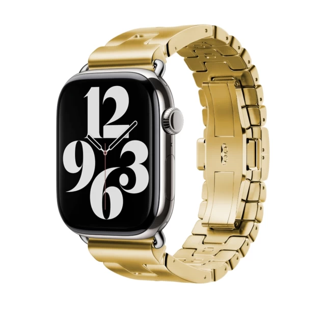 Ремінець Upex H-link Band для Apple Watch 49 | 45 | 44 | 42 mm Gold (UP193003)