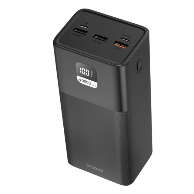 Портативний зарядний пристрій Proove Giant 40000 mAh 100W Black (PBGI99320001)