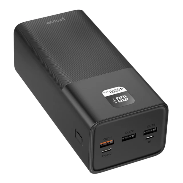 Портативний зарядний пристрій Proove Giant 40000 mAh 100W Black (PBGI99320001)