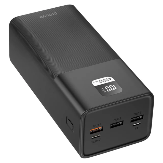 Портативное зарядное устройство Proove Giant Lite 40000 mAh 22.5W Black (PBGI20312201)